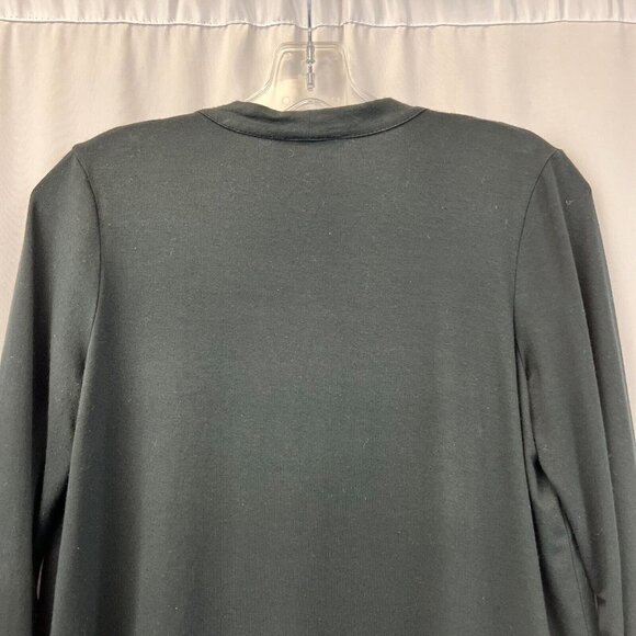 J. Jill Wearever Collection Womens Black Open Front Cardigan Sweater Size XS - Picture 5 of 10
